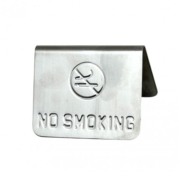 Табличка настольная NO SMOKING 7,5х5,5 см