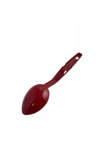 Ложка сервировочная из поликарбоната красная 29,5 см