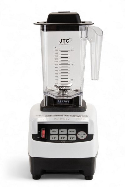 Чаша для блендера JTC 1,5л BPA Free прозора пряма з мадлером