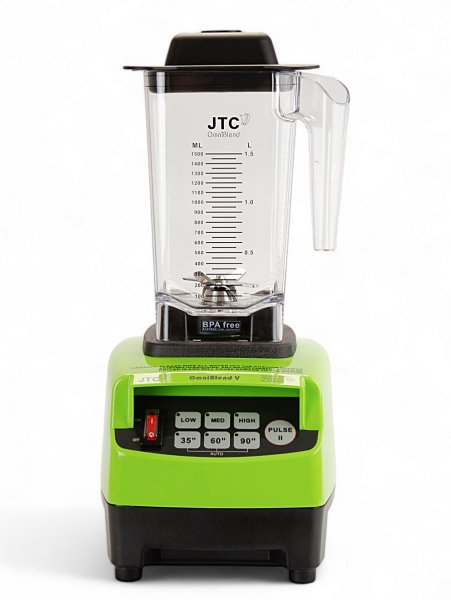Чаша для блендера JTC 1,5л BPA Free прозора пряма з мадлером
