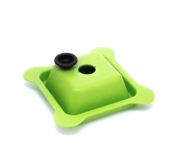 Чаша для блендера JTC 1,5 л BPA Free зелена вигнута з мадлером