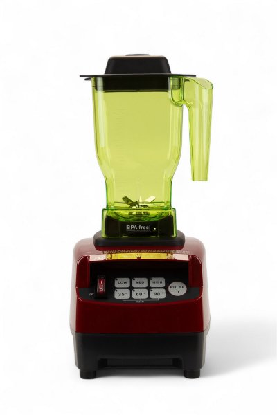 Чаша для блендера JTC 1,5 л BPA Free зелена вигнута з мадлером