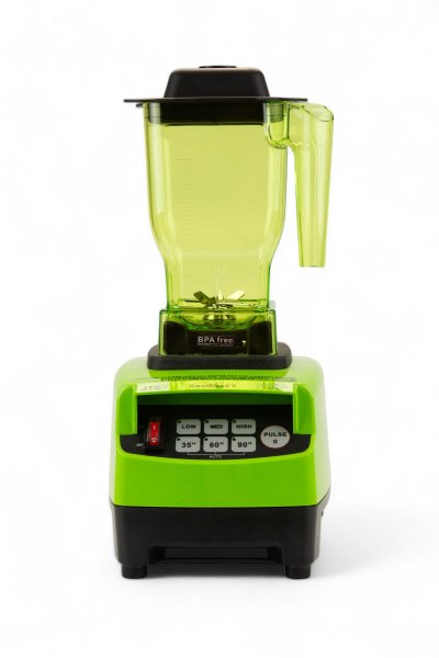 Чаша для блендера JTC 1,5 л BPA Free зелена вигнута з мадлером