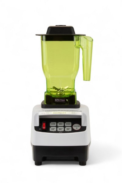 Чаша для блендера JTC 1,5 л BPA Free зелена вигнута з мадлером