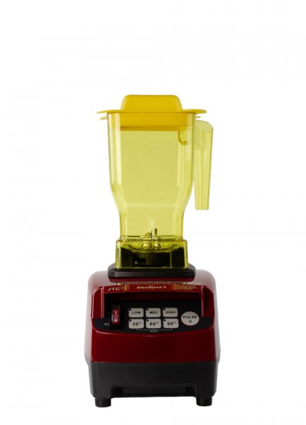 Чаша для блендера JTC 1,5 л BPA Free жовта вигнута з мадлером