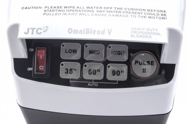 Высокомощный профессиональный блендер JTC OmniBlend V TM-800B 1,5 л белый