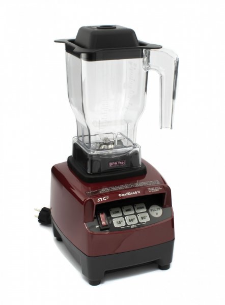 Высокомощный профессиональный блендер JTC OmniBlend V TM-800B 1,5 л бордовый