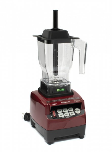 Высокомощный профессиональный блендер JTC OmniBlend V TM-800B 1,5 л бордовый