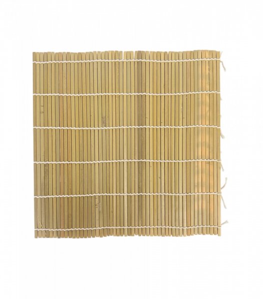 Бамбуковий килимок для суші 27х27 см зелений