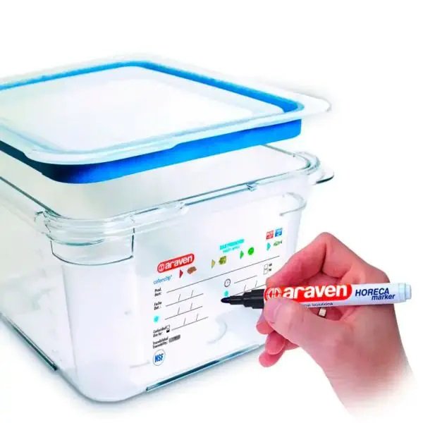 Маркер чорний Araven 138х19 мм 