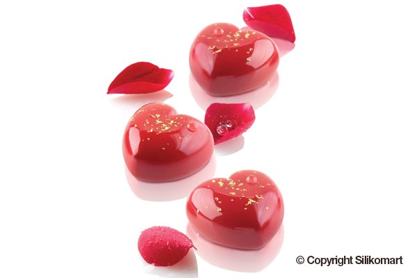 Форма силиконовая для десертов Silikomart CUPIDO 45x44х24 мм